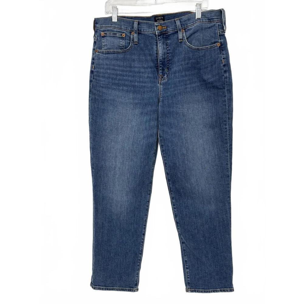 J.Crew Relaxed Boyfriend Jeans Size 30 Medium Blue Denim